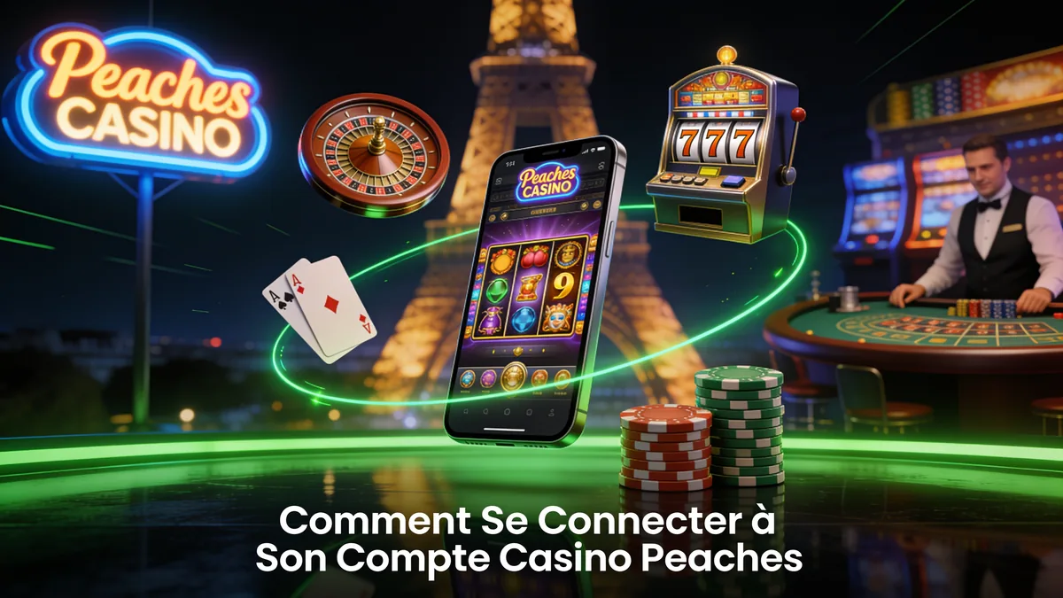 Comment Se Connecter à Son Compte Casino Peaches pour les joueurs en France