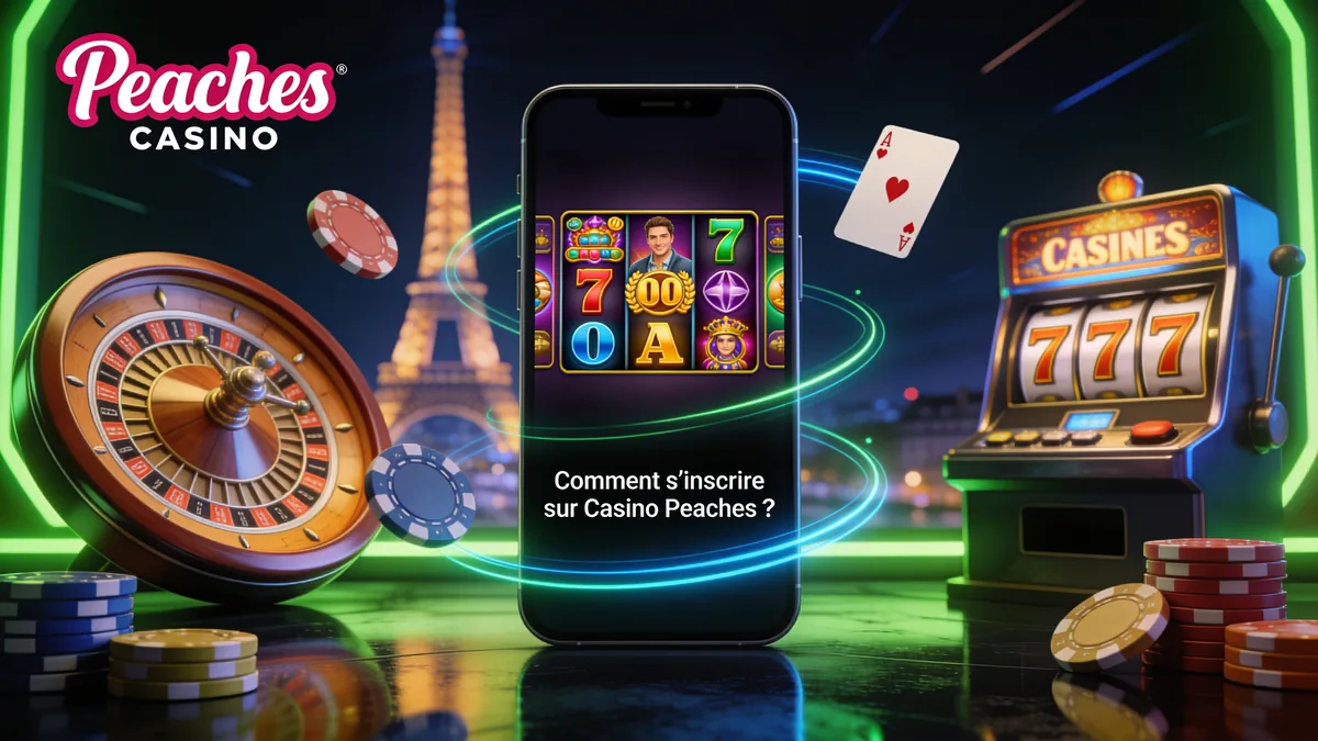 peaches casino en France — Comment s'inscrire sur Casino Peaches ?